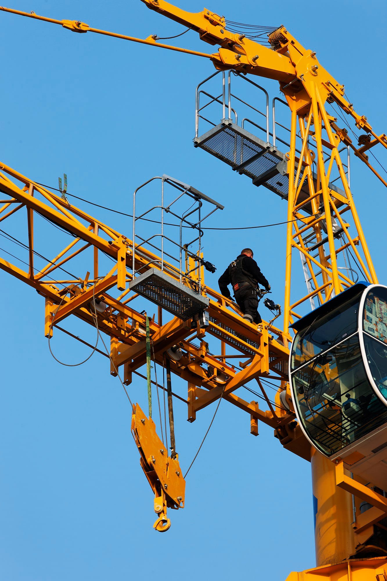 African technical professional working at an industrial facility
